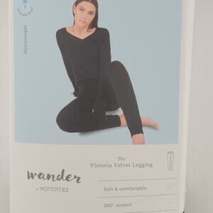 Wander Hot Totties Leggings Womens Size Small S Victoria Velvet Legging